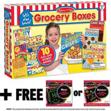 Let's Play House - Grocery Boxes + FREE Melissa & Doug Scratch Art Mini-Pad Bundle [40372]