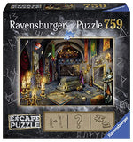 Ravensburger Escape Puzzle Vampire's Castle 759 Piece Jigsaw Puzzle for Kids and Adults Ages 12 and Up - an Escape Room Experience in Puzzle Form