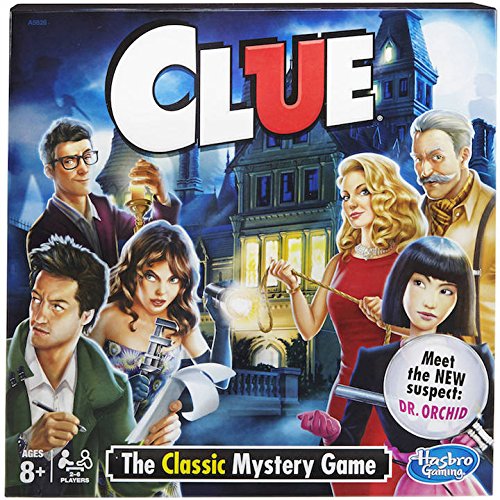 Hasbro Clue Board Game - The Classic Mystery