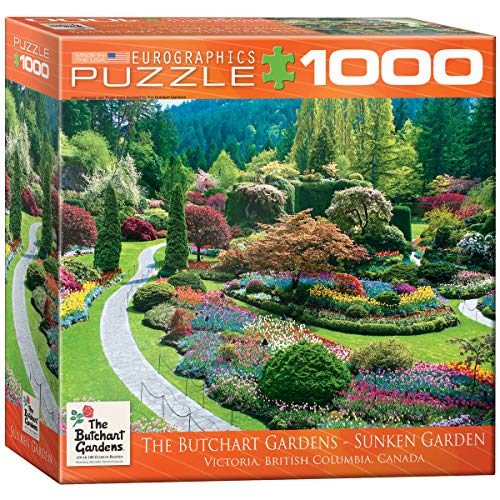 EuroGraphics Butchart Gardens Sunken Garden Jigsaw Puzzle (1000-Piece)
