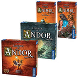 Legends of Andor Gift Bundle - 4 Pack Including: Legends of A`