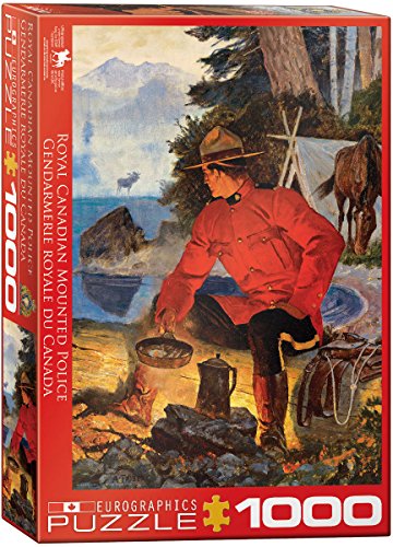 EuroGraphics (EURHR Rcmp Morning Campfire 1000Piece Puzzle 1000Piece Jigsaw Puzzle