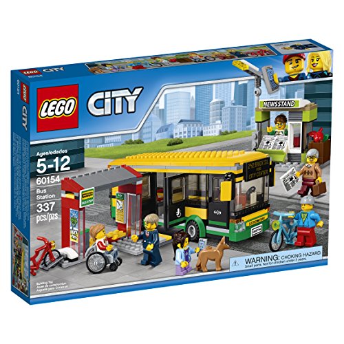 LEGO City Town Bus Station 60154 Building Kit 337 Piece