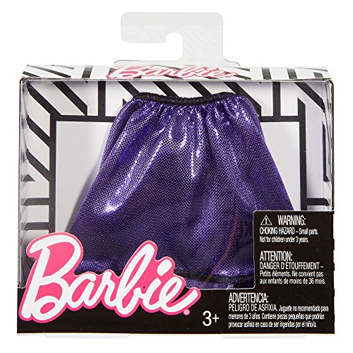 Barbie Fashions Purple High Low Skirt