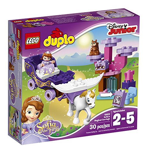 LEGO DUPLO L Disney Sofia The First Magical Carriage 10822 Large Building Block Toy For 2- To