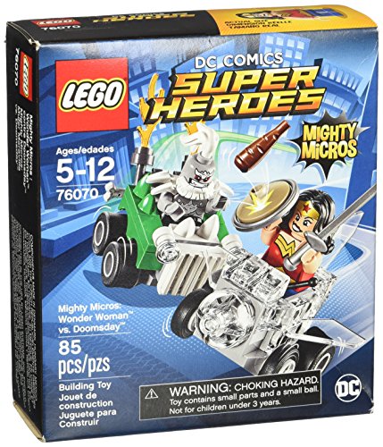 LEGO Super Heroes Mighty Micros: Wonder Woman Vs. Doomsday 76070 Building Kit -B01KOL5HWU
