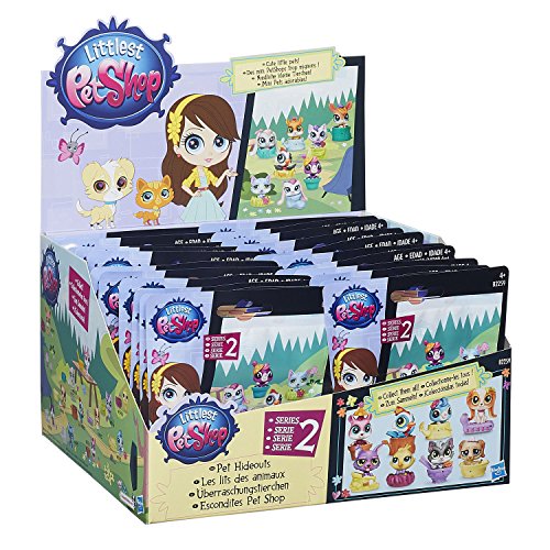 Littlest Pet Shop 2015 Series 2 Mystery Blind Bag Box of 24 Pet Hideouts