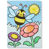 Melissa & Doug My First Paint with Water Beginning Art Pad with Brush 2 Pack - Animals; Cheerleaders, Flowers, Fairies & More