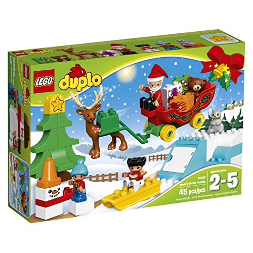 LEGO DUPLO Town Santas Winter Holiday 10837 Building Kit 45 Piece