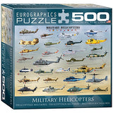 EuroGraphics Military Helicopters Puzzle, 500-Piece