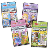 Melissa & Doug Water Wow 4 Pack: Pets, Colors, Fairy Tale and Makeup
