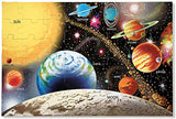 Melissa & Doug Solar System: 48-Piece Floor Puzzle + Free Scratch Art Mini-Pad Bundle