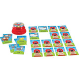 Melissa & Doug Press & Spin Game: Farm Animal Pairs