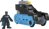 Imaginext DC Super Friends Batman Toy, Bat-Tech Tank with Light-Up Poseable Figure and Projectile Launcher