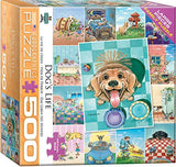 EuroGraphics (EURHR Dog's Life by Gary Patterson 500Piece Puzzle 500Piece Jigsaw Puzzle