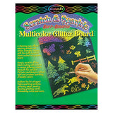Melissa & Doug Scratch Art Scratch and Sparkle, Multicolor Glitter Board, 10-Pack