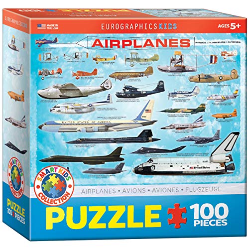 Airplanes 100 Piece Jigsaw Puzzle