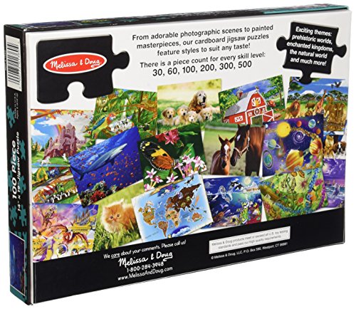 Melissa and Doug 0100 pc Shark Cardboard Jigsaw