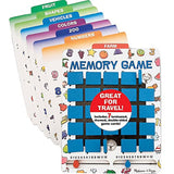 Melissa & Doug Travel Memory Game & 1 Scratch Art Mini-Pad Bundle (02090)