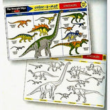 Dinosaur Placemat (Straight Edge)