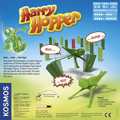 Harry Hopper | A Kosmos Game | Family-Friendly, Flicking & Dexterity Fun | for 2 - 4 Players, Ages 6+