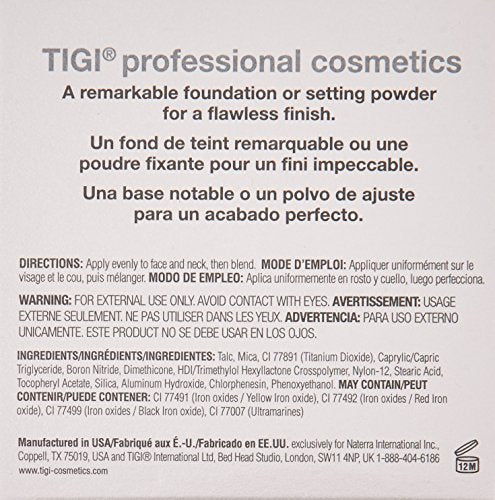 TIGI Powder Foundation for Women, Shi Shi, 0.37 Ounce