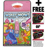 Melissa & Doug Fairy Tale: Water Wow Activity Book & 1 Scratch Art Mini-Pad Bundle (09415)
