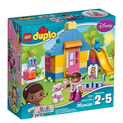LEGO DUPLO L Disney Doc Mcstuffins Backyard Clinic 10606 Learning Toy For Toddlers, Large