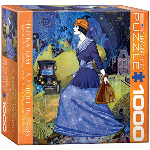 EuroGraphics A Stroll in Paris by Helena Lam Jigsaw Puzzle (Small Box) (1000-Piece)