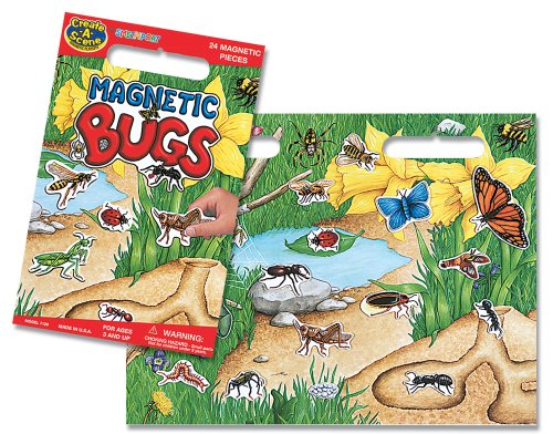 Create-A-Scene Magnetic Playset - Bugs