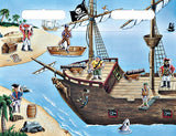 Create-A-Scene Magnetic Playset - Pirate Adventure