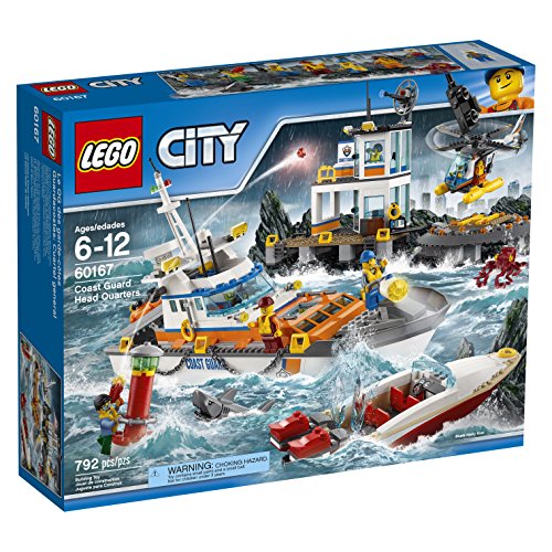 LEGO City Coast Guard Coast Guard Head Quarters 60167 Building Kit 792 Piece