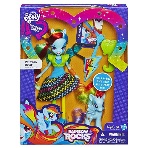 My Little Pony Equestria Girls Rainbow Dash Doll and Pony Set(Discontinued by manufacturer)