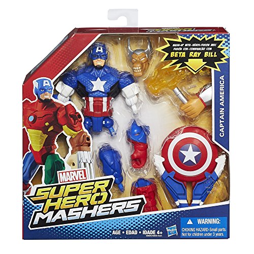 Marvel Super Hero Mashers Captain America Figure