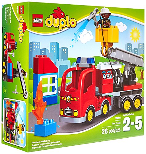 LEGO DUPLO Town Fire Truck 10592 Buildable Toy For 3-Year-Olds