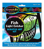 Melissa & Doug Fish Light Catcher Scratch Art Kit