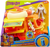 Fisher-Price Imaginext Scooby-Doo Shaggy & Hot Dog Cart,Multi Color