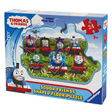 Ravensburger Thomas & Friends: Sodor Friends 24 Piece Shaped Floor Jigsaw Puzzle for Kids  Every Piece is Unique, Pieces Fit Together Perfectly