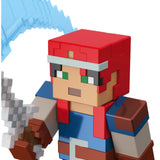 Minecraft Dungeons 3.25-in Valorie Collectible Battle Figure and Accessories, Based on Video Game, Imaginative Story Play Gift for Boys and Girls Age 6 and Older