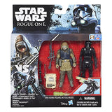 Star Wars Rogue One Imperial Death Trooper and Rebel Commando Pao 3.75 Inch Action Figures