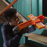Nerf Doomlands Blaster Double Dealer Toy Blaster with Two 12-Dart Clips & 24 Official Elite Darts for Kids, Teens, & Adults, Orange, Standard