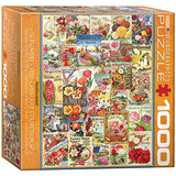 EuroGraphics Flowers Seed Catalogue Puzzle (1000 Pieces)