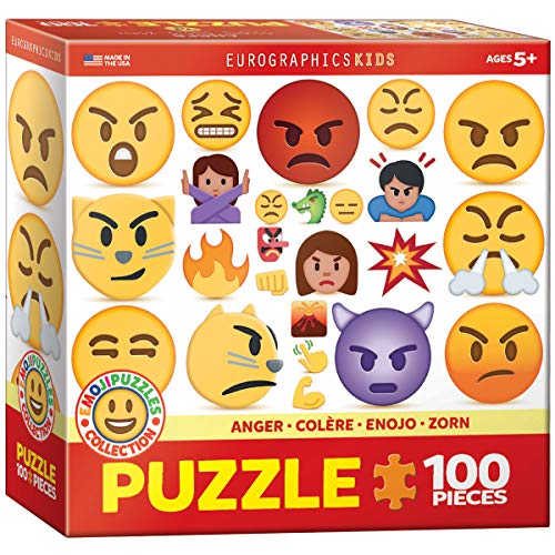 EuroGraphics Anger Emoji (100 Piece) Puzzle