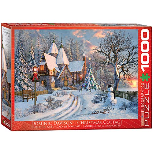 EuroGraphics Christmas Cottage Puzzle (1000 Piece)