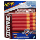 Official Nerf N-Strike Elite Mega Series 10-Dart Refill Pack,Red