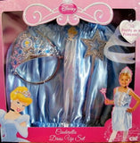 Disney Princess Cinderella Dress Up Costume Set, Size 4-6X