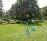 Woodstock Turquoise Bells and Birds Chime- Habitats Collection