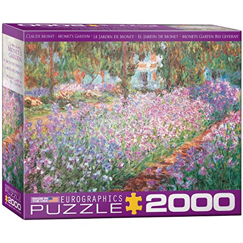 EuroGraphics The Artist's Garden by Claude Monet Puzzle (2000 Piece)