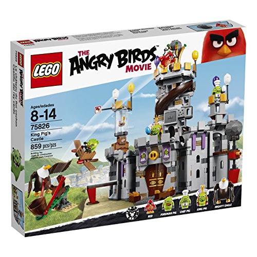 LEGO Angry Birds 75826 King Pigs Castle Building Kit 859 Piece