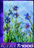Eurographics Irises by Claude Monet 1000-Piece Puzzle